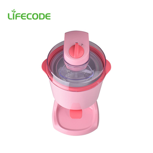 Soft ice cream cone maker with rotary timer