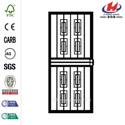415 Series Black Idaho Security Door