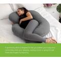 Almohada de maternidad almohada de cuerpo en forma de U