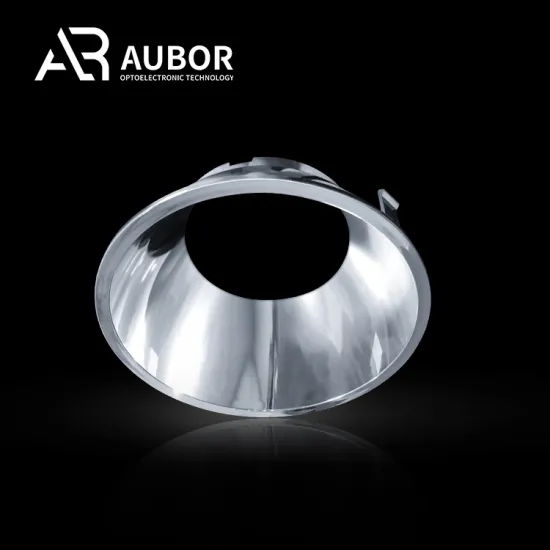 Custom LED Lighting Injection Plastic Parts - LED Lighting Reflector