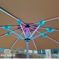 Outdoor waterproof sunshade midpillar umbrella