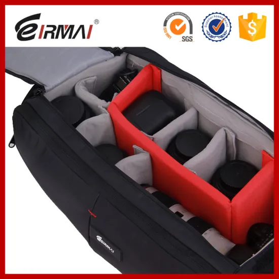 Professional waterproof digital camera bag for Sony Pansonic camcorder and redhead light