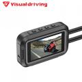 Dash cam per moto da 3 pollici con schermo