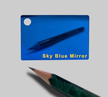 Sky Blue Acrylic Plexiglass sheet 1.5mm Thick
