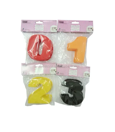 Silicone Arabic Numeral DIY Cake Mold: A Microwave Safe Baking Tool for Creative Cooking