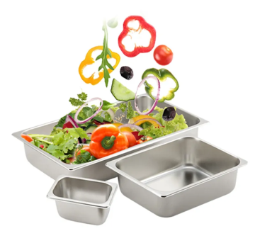 Stainless Steel Gastronorm Food Warmers for Buffets