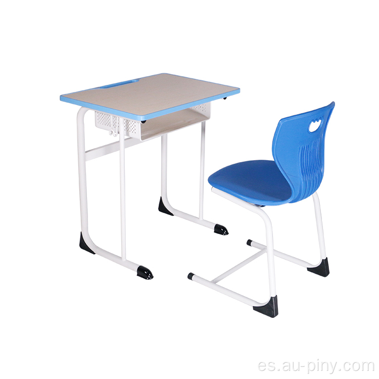 Muebles de clase de escuela primaria Silla de escritorio para estudiantes