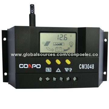 Solar Charge Controller with Automatic Temperature Compensation