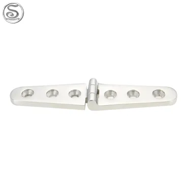 Marine Strap Hinge for Yacht and Cabin Doors - Stainless Steel Marine Hardware