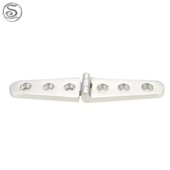 Marine Strap Hinge for Yacht and Cabin Doors - Stainless Steel Marine Hardware