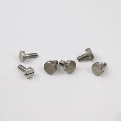 Stainless Steel SS304/316 Round Head Knurl Thumb Screws