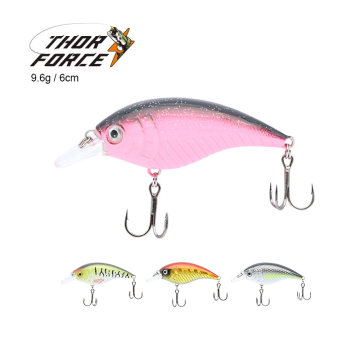 THORFORCE Floating Fishing Lures 6cm 9.6g Custom Color Saltwater Freshwater Crankbaits