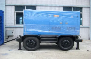 100kva 125kva Doosan Mobile Genset , Trailer Mounted Generator