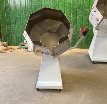 Automatic Snack Food Mixer for Flavored Nuts Drum Flavoring Seasoning Machine