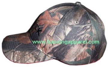 6 panel low profile wildlife hunting cap hat