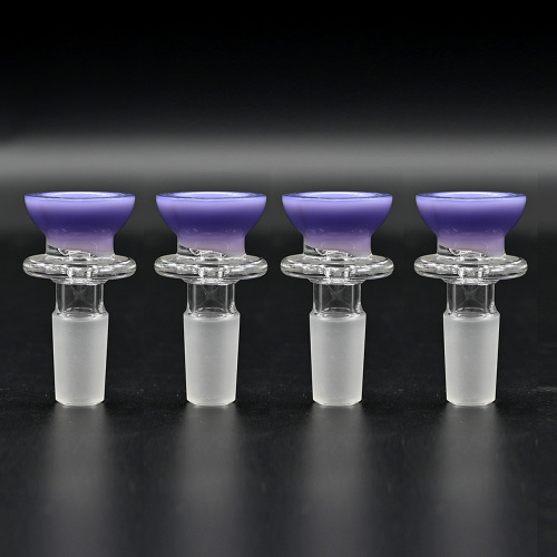 Accessoires pour fumer en verre violet