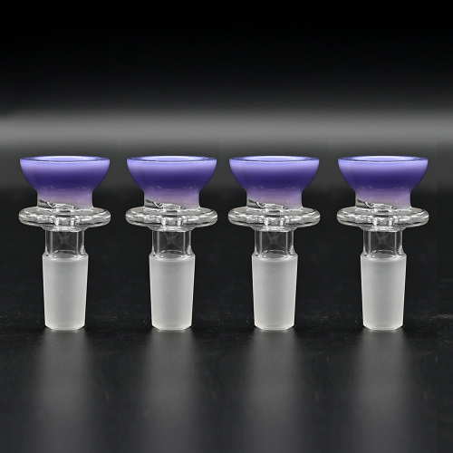 Purple glass smoking accessories