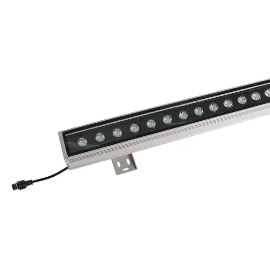 Outdoor LED Facade Lighting: DMX RGBW Colorful LED Wall Washer Lights