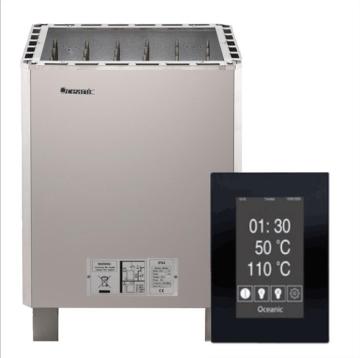 Oceanic Electric Standby Sauna Oven - Commercial Grade 304 Stainless Steel (12kw-21kw)