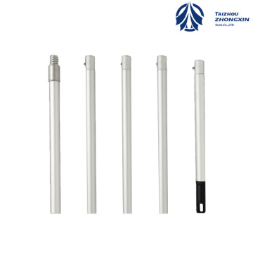 Этот выдвижной шест из нержавеющей стали с резьбой