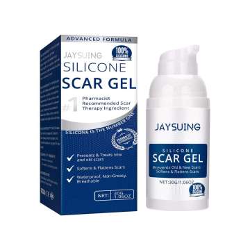 Gel de cicatriz de etiqueta privada efectiva y natural para reparación de la piel y eliminación de marcas - 30 g