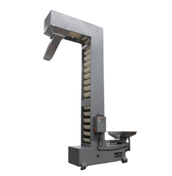 Custom Z Type Bucket Elevator Conveyor for Grain, Snacks, and Nuts - Food Grade