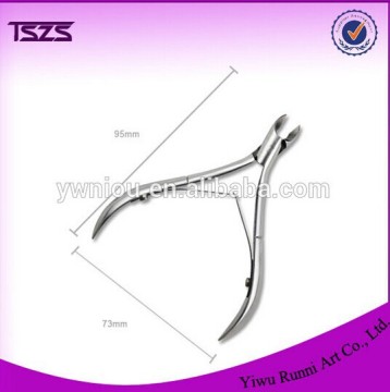 NC-7 high quality nail nipper, cuticle nipper stainless tweezers