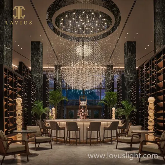 Modern concise style banquet chandelier white banquet chandelier Custom glazed chandelier