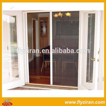 Roll insect screen door