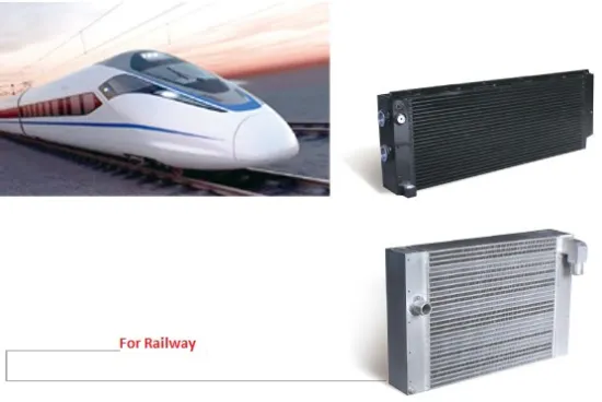Aluminum Plate Bar Cooler for Railway Locomotive