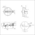 THM CR2032 Coin Cell Battery Halter Hülle Sockel