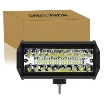 12V 24V 120W LED Light Bar for Cars and Trucks - 40 Beads Work Light