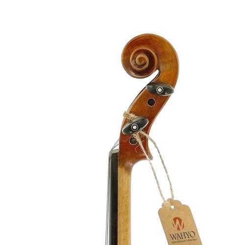 Flamed Solid Wood Violin Handmade For Beginner