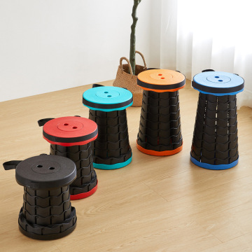Bench Solid Plastic Dining Room Table and Reinforced Circular Folding Stool Wholesale