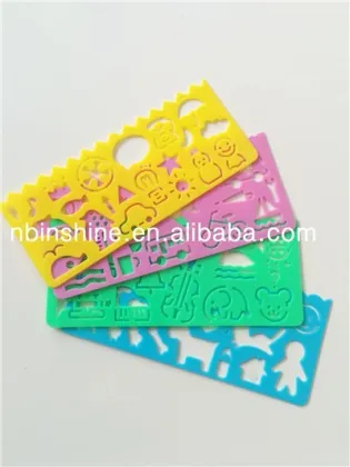 Scholl plastic stencil set,drawing stencil