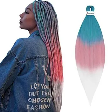 Synthetic Pre-stretched Braiding Hair Perm Yaki Braid Hair Bulk Jumbo Pre Stretched Braiding Hair Expression for Women