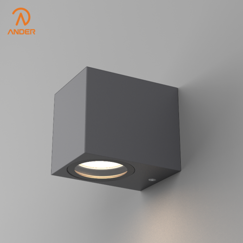 Luminária de parede de iluminação ambiente GU10 com formato estético