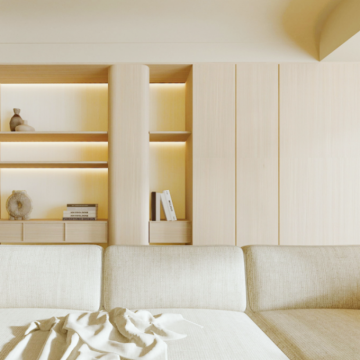 Papan MDF dengan Permukaan Melamin untuk Projek Kayu