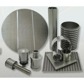 Weld Stainless Steel Wedge Wire Screen Filter Element