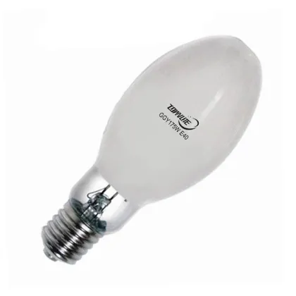 China Supplier High Pressure Sodium Lamps with Strong Fog Penetration GGY175W E40 Mercury Vapour Lamps