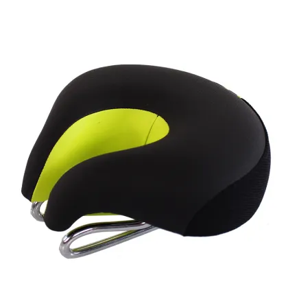 New noseless bicycle saddle