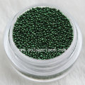 Colores chispeantes electrochapa Tony Glass Seed Beads Sticker para uñas hermosas