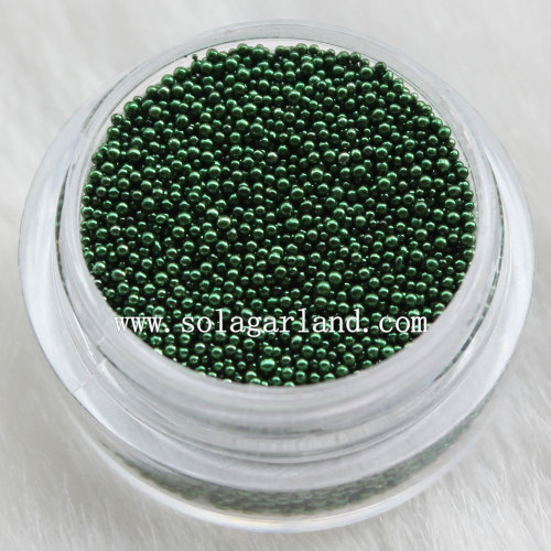 Sparking Colors Electroplate Tony Glass Seed Beads Sticker per Nail Beautiful