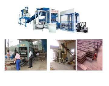 Hydraulic Pressure Concrete Block Making Machine