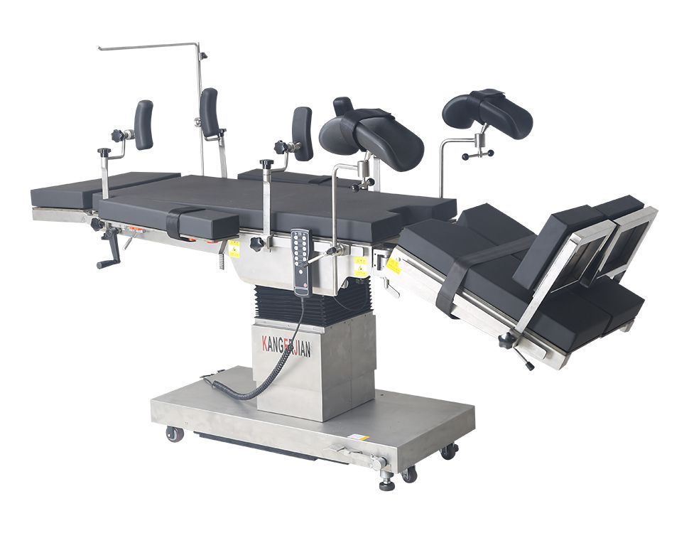 Hospital adjustable surgical clinical operating tables