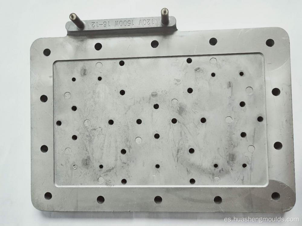 Placa de calentador de aluminio comercial