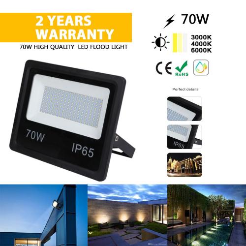 70W IP67 LED holofote melhor lâmpada