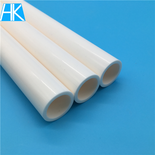 99.5% Al2O3 alumina insulated ceramic tube pipe bushing