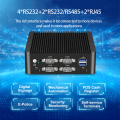 Fanless Industrial Mini PC J4125 RS232 RS485 GPIO