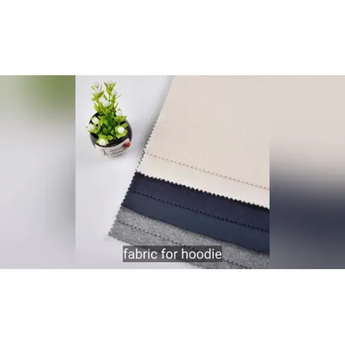 ขายส่งผ้าขนแกะเทอร์รี่ CVC สำหรับการผลิตเสื้อกันหนาวหมวก